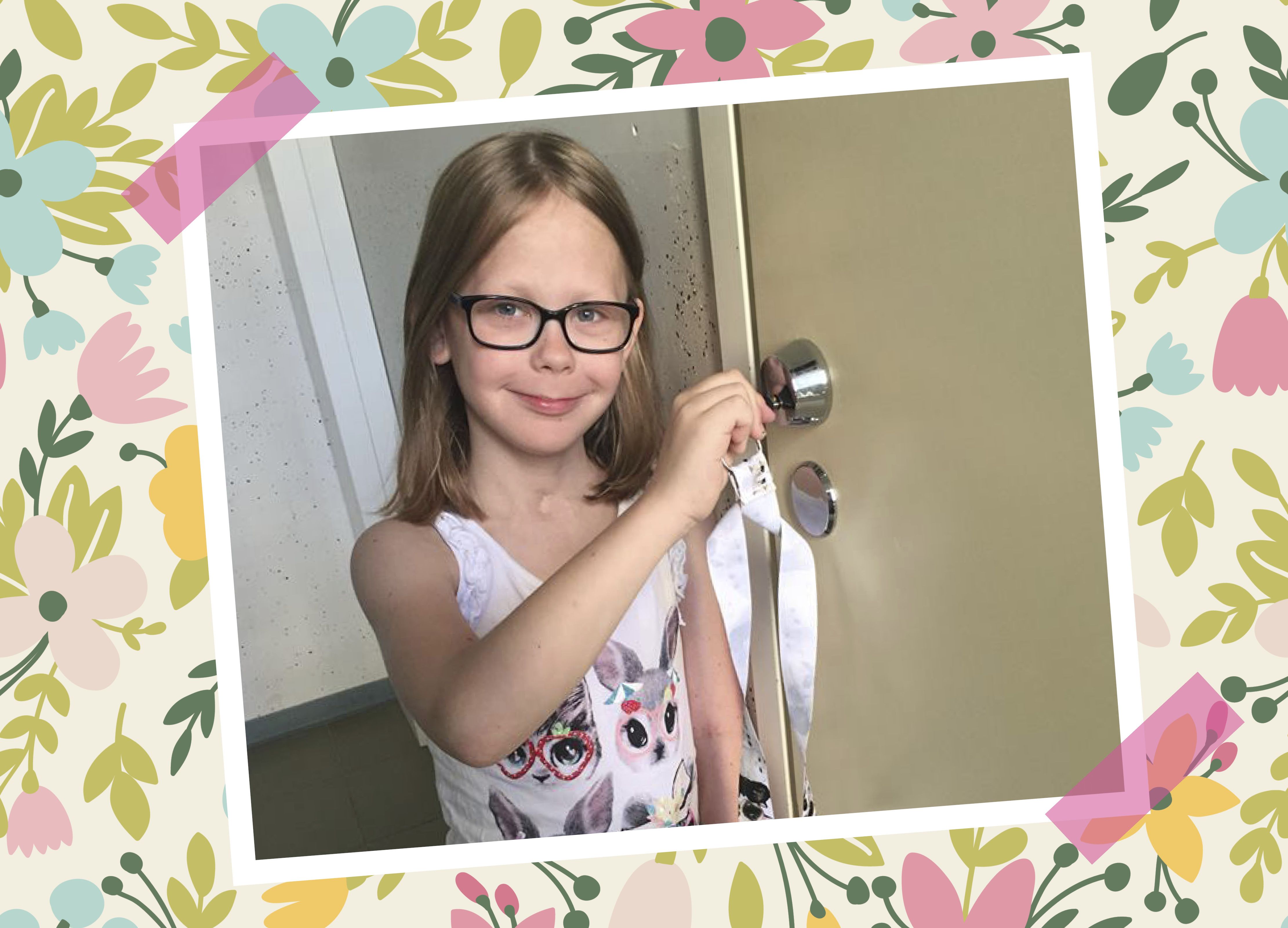 Eevi ei antanut periksi, vaan opetteli ajamaan ilman appareita.