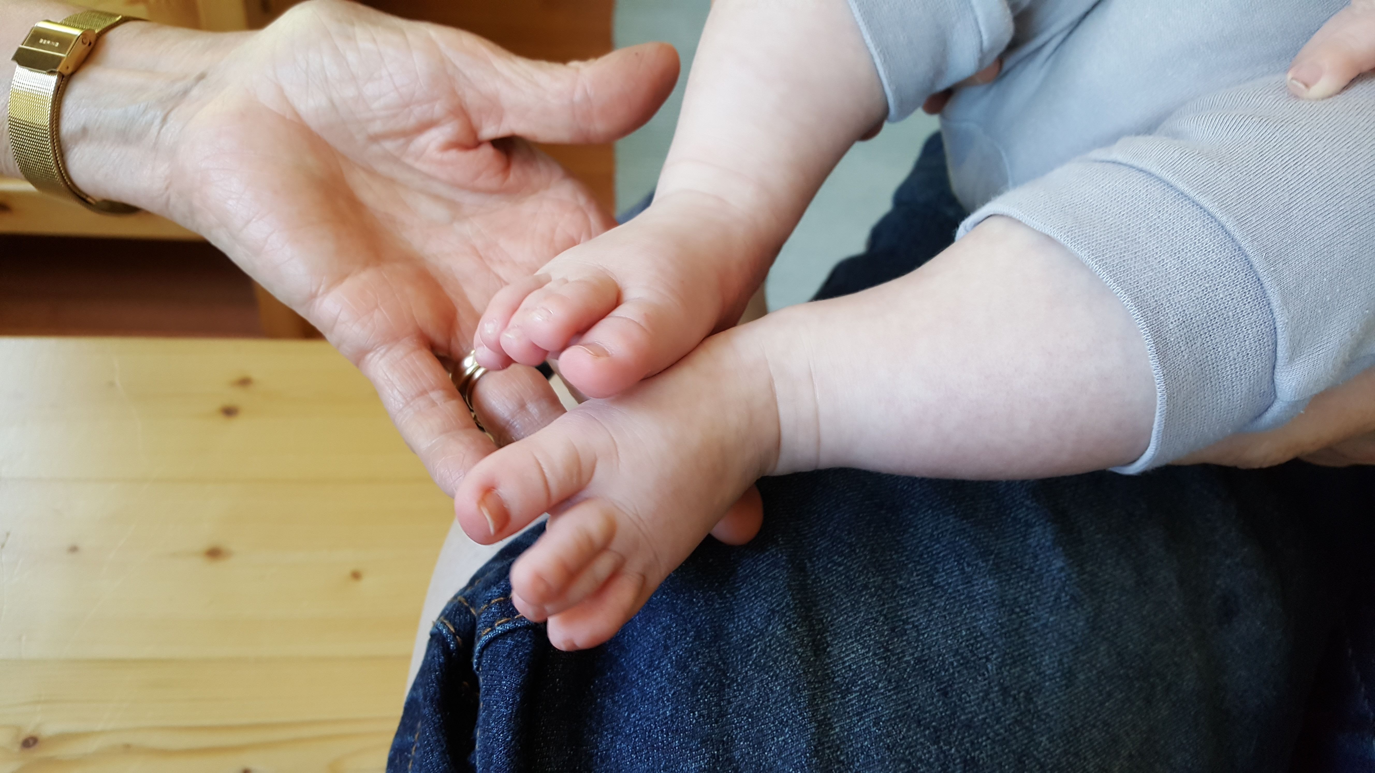 Mummin käsi, Sulon varpaat.