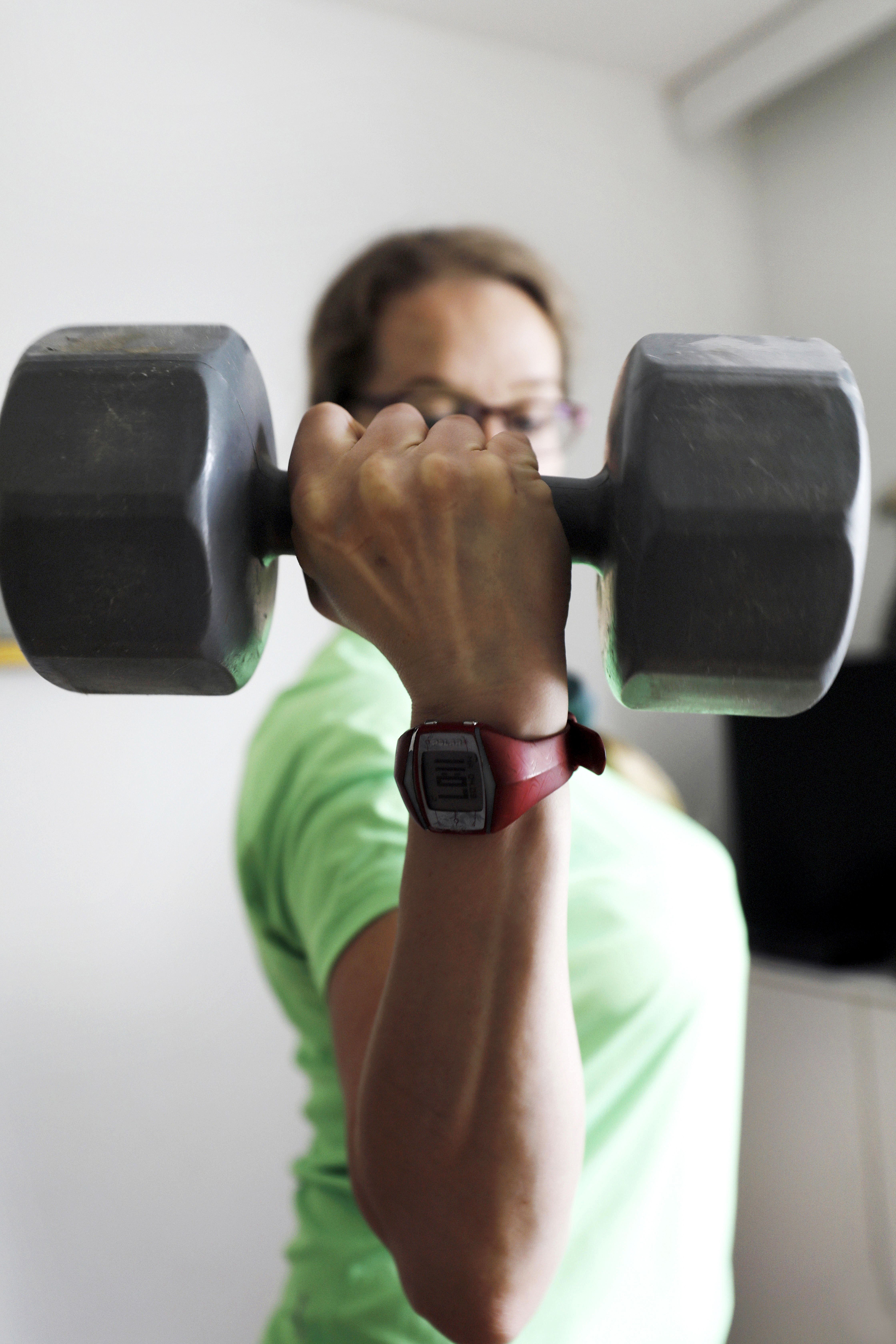 Aikaa säästyy, kun treenipaikka on omassa olohuoneessa.