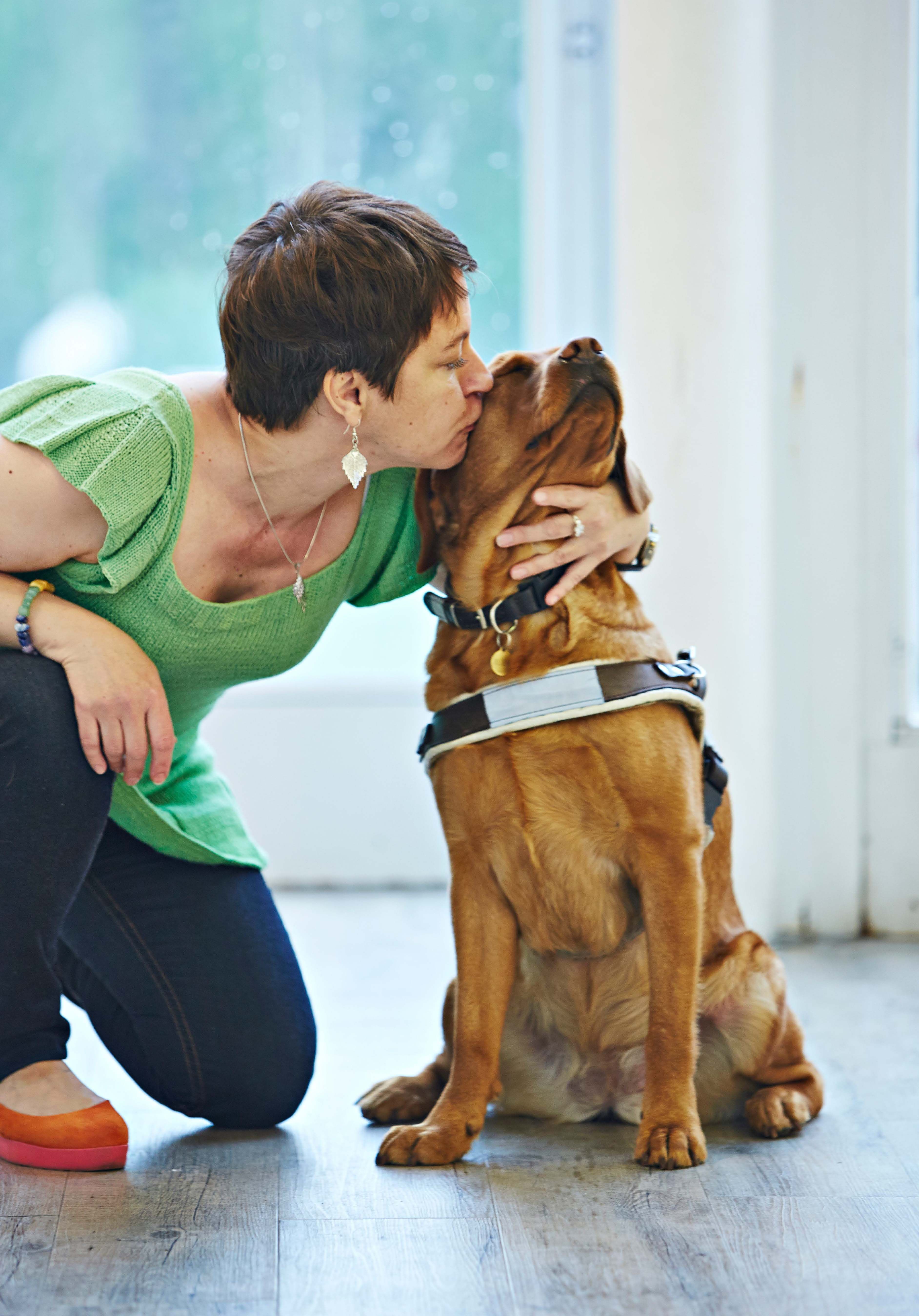 Kun Maarit menetti näkönsä, hän tunsi aluksi menettäneensä kaiken. Opaskoira Ruby toi itsenäisyyden takaisin.