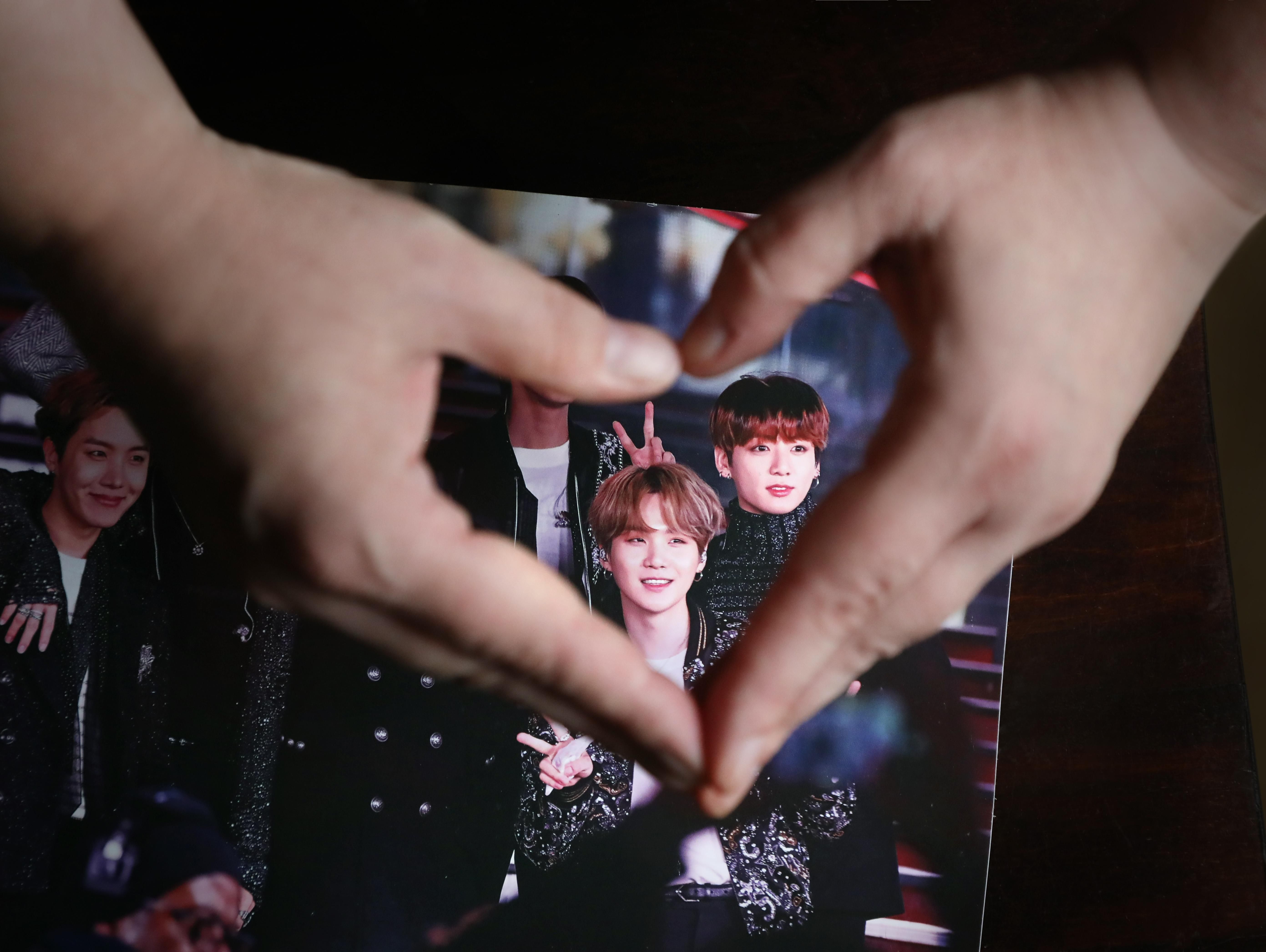 Sydämen sisällä on Taijalle tärkein ja puhuttelevin BTS:n jäsen Suga.