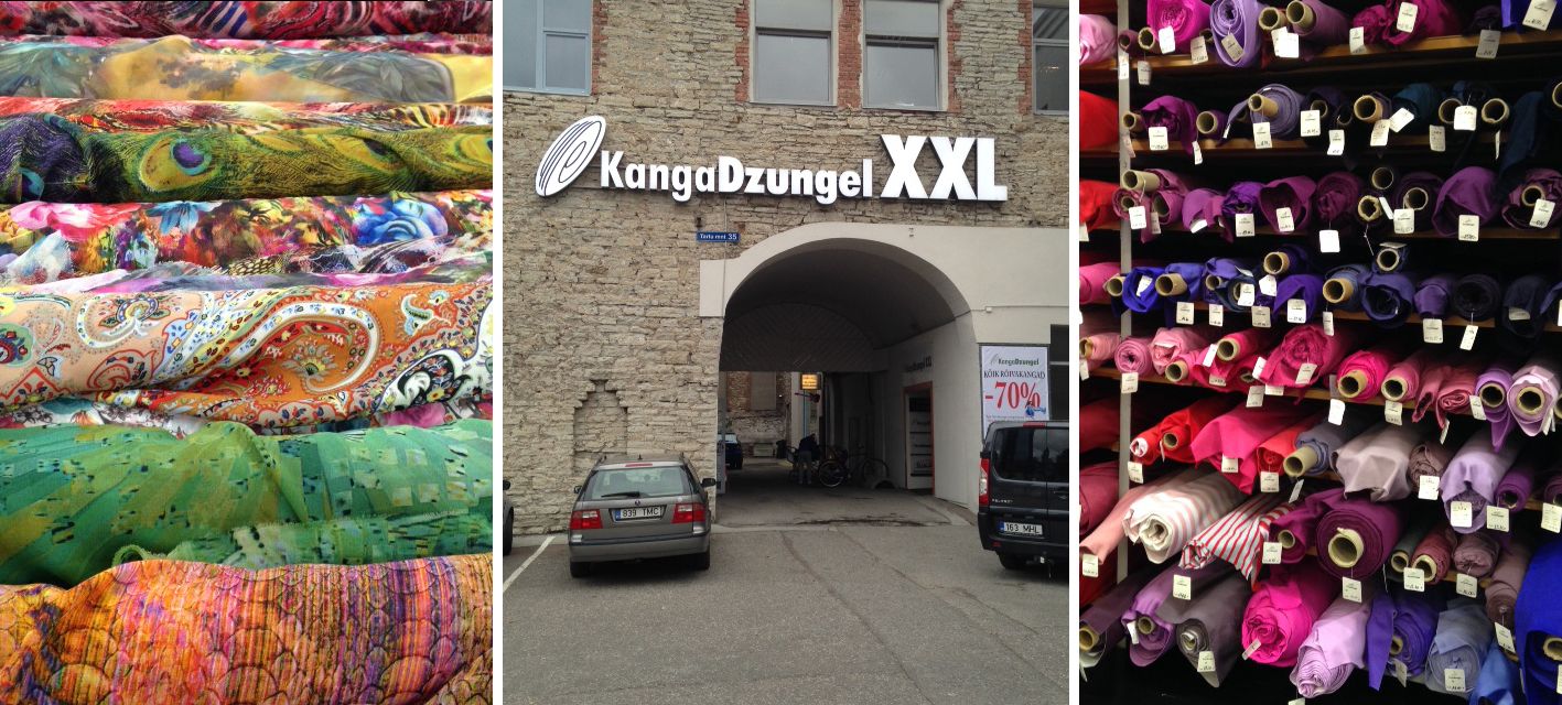 Kangadzungelissa on aina ale ja kankaita joka sävyssä. 