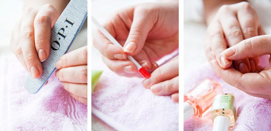 Kynsinauhaöljy kosteuttaa kuivia kynsiä.