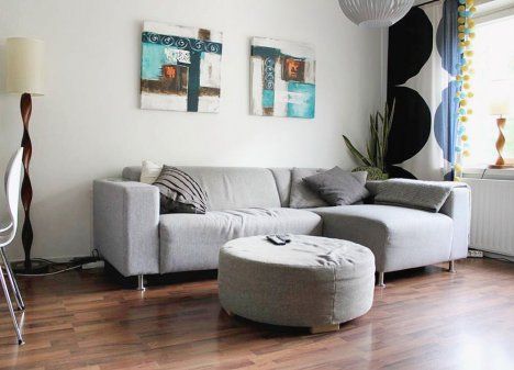 Huone ennen remonttia.