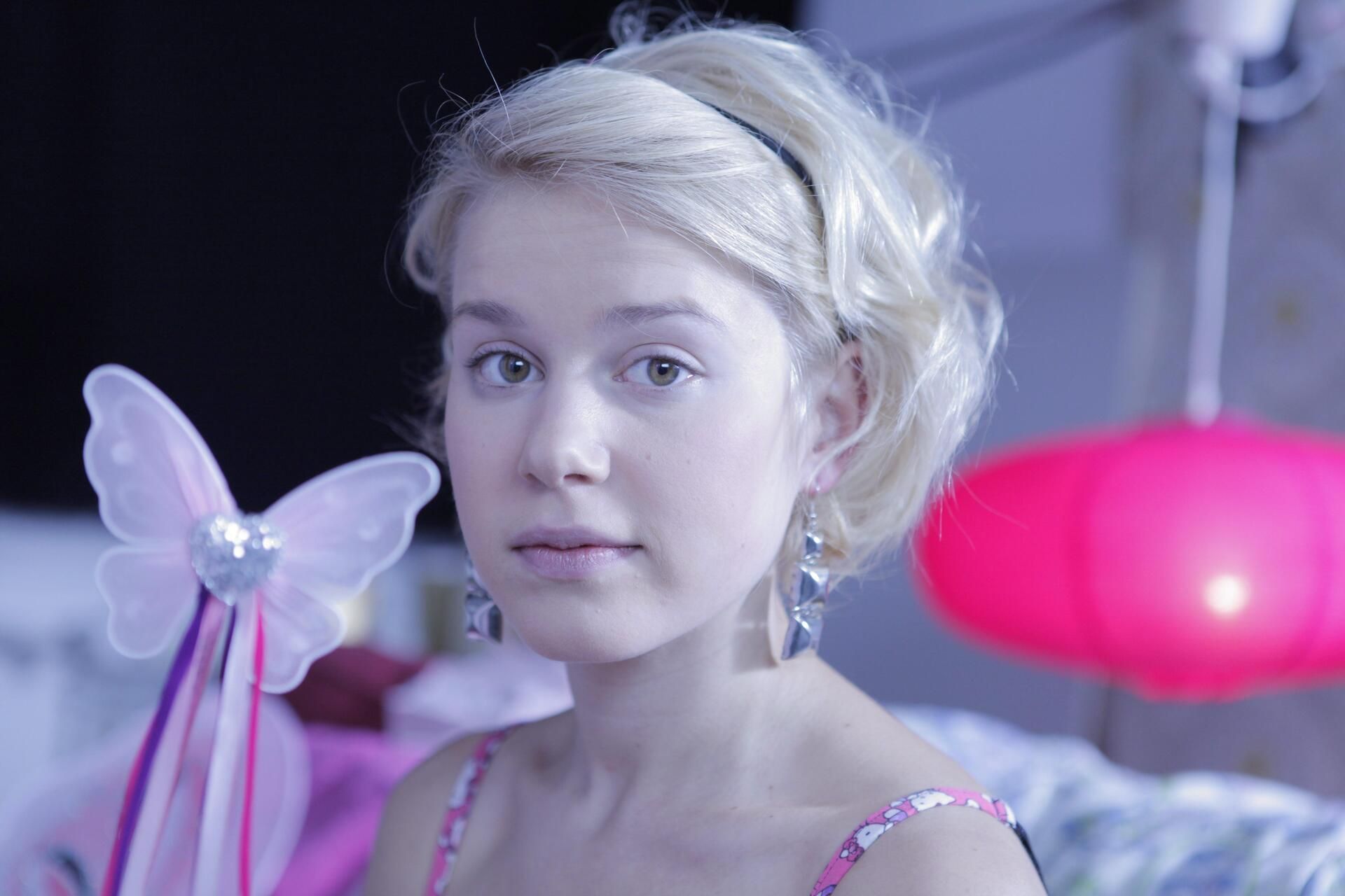 Vuosaari-elokuvassa Amandalla oli raju rooli, joka vei veronsa. 