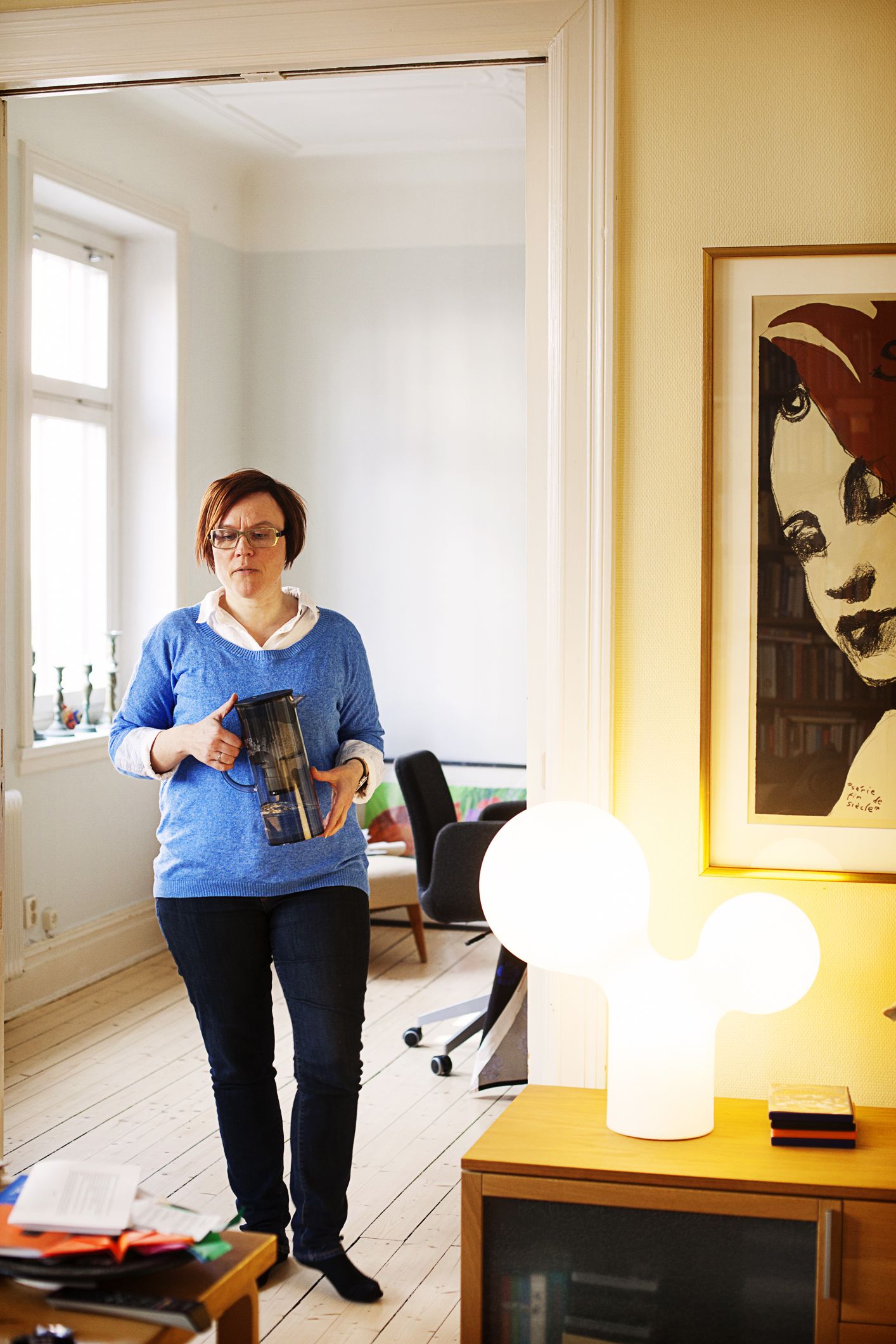 Kun Saara Taalas tahtoi kotiin Tupla Kupla -valaisimen, hän antoi sen tietysti lahjaksi puolisolleen.